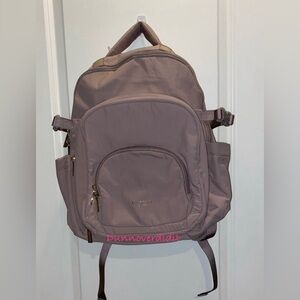 NWT Isaac Mizrahi Taupe insulated backpack hard to find - viral fits Stanley!